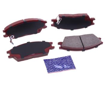 2 199 р. Колодки тормозные HYUNDAI Accent (99-),Getz,Coupe передние (4шт.) HARDON SANGSIN SANGSIN hp1047  с доставкой в г. Кемерово. Увеличить фотографию 1