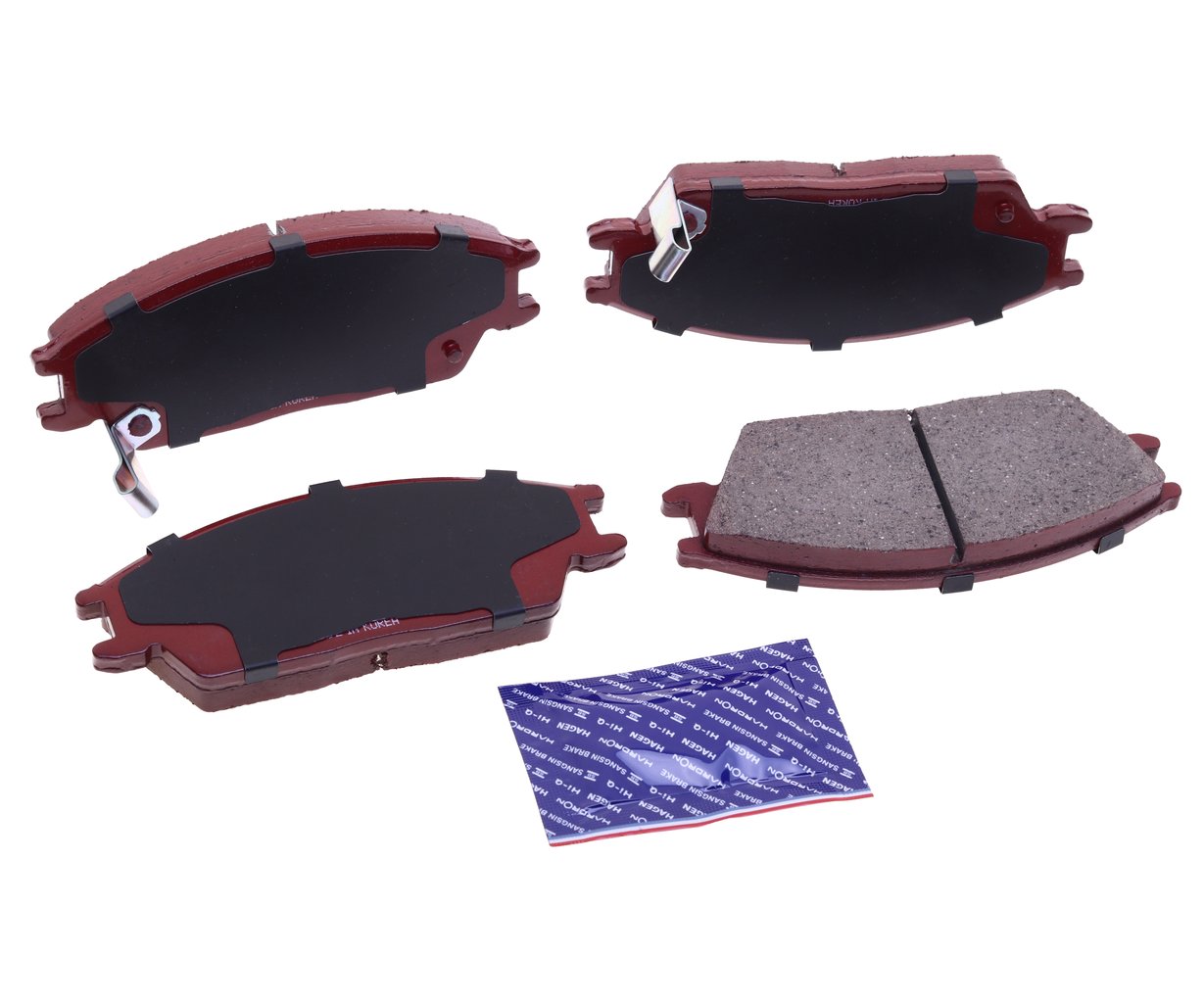 2 199 р. Колодки тормозные HYUNDAI Accent (99-),Getz,Coupe передние (4шт.) HARDON SANGSIN SANGSIN hp1047  с доставкой в г. Кемерово
