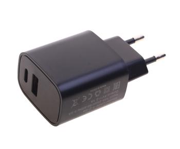 379 р. Устройство зарядное в розетку 2USB WIIIX WIIIX unn-1-2-04 black  с доставкой в г. Кемерово. Увеличить фотографию 3