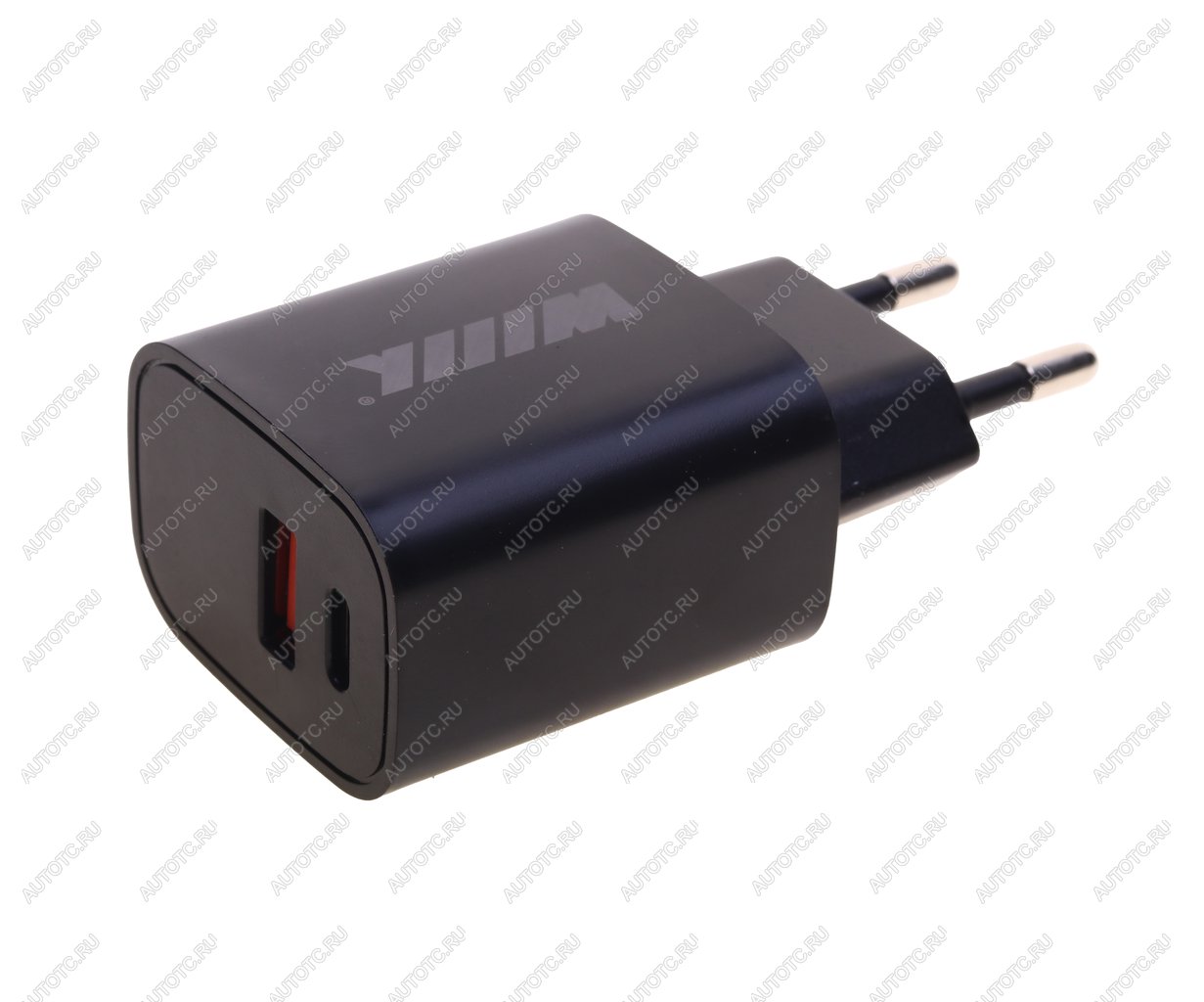 379 р. Устройство зарядное в розетку 2USB WIIIX WIIIX unn-1-2-04 black  с доставкой в г. Кемерово