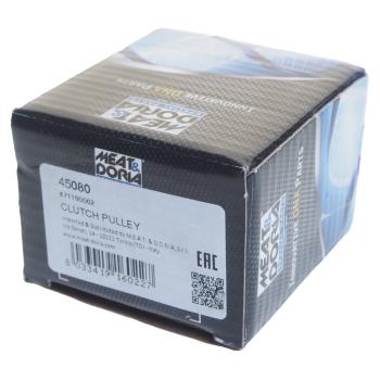 3 699 р. Шкив VW Golf (04-14) AUDI A3 (08-13) SEAT Leon (06-13) SKODA Octavia (09-13) генератора MEAT&DORIA MEAT&DORIA 45080  с доставкой в г. Кемерово. Увеличить фотографию 4