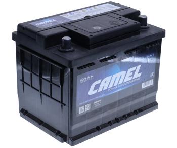 7 849 р. Аккумулятор CAMEL 60Ач обратная полярность CAMEL 6ст60(0) l2  с доставкой в г. Кемерово. Увеличить фотографию 1