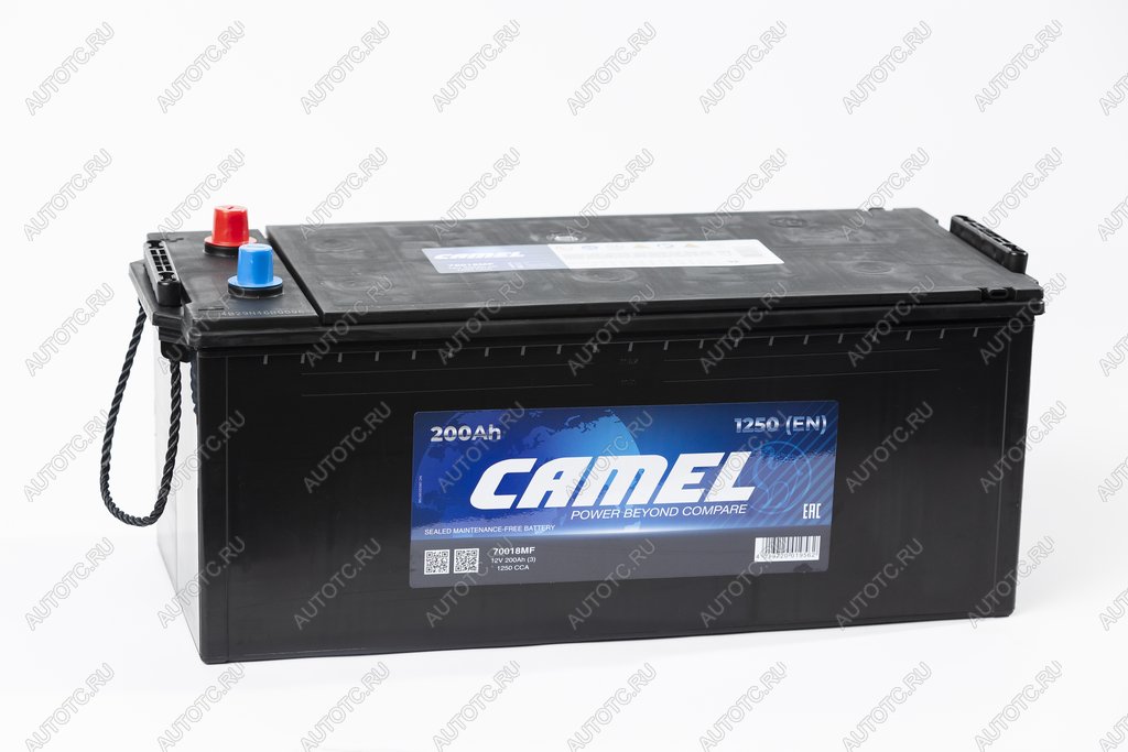 22 699 р. Аккумулятор CAMEL 200Ач обратная полярность CAMEL 6ст200(3) d5  с доставкой в г. Кемерово