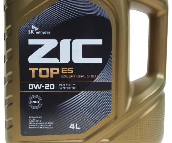 6 399 р. Масло моторное ZIC TOP ES SPC5C6GF-6A 0W20 синт.4л ZIC ZIC 162045  с доставкой в г. Кемерово. Увеличить фотографию 2