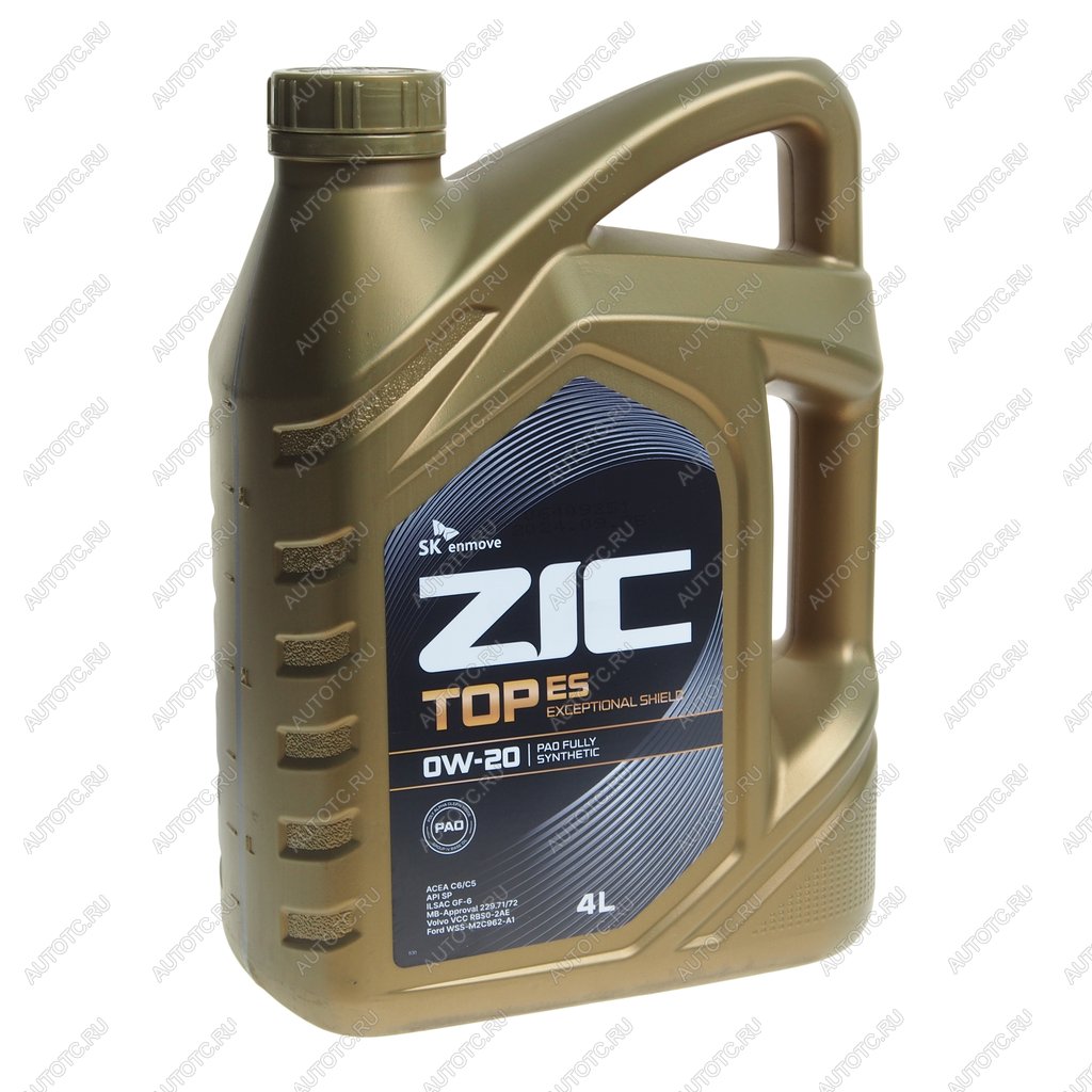 6 399 р. Масло моторное ZIC TOP ES SPC5C6GF-6A 0W20 синт.4л ZIC ZIC 162045  с доставкой в г. Кемерово