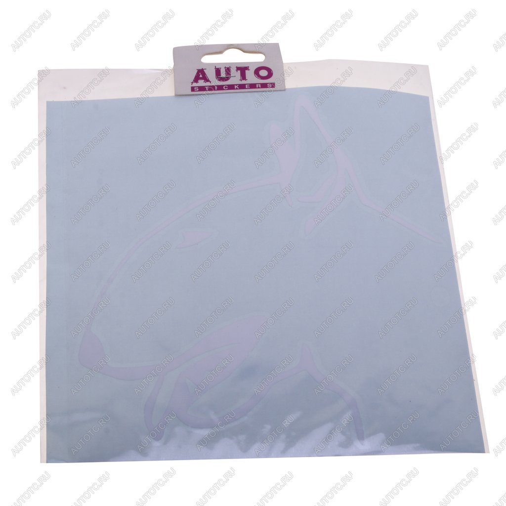186 р. Наклейка Бультерьер вырезанная белая 20х21см AUTOSTICKERS AUTOSTICKERS и-84  с доставкой в г. Кемерово