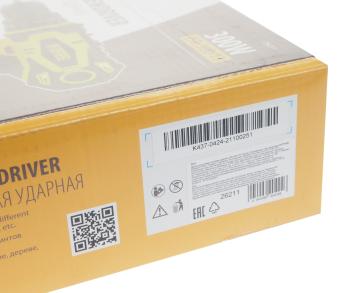5 699 р. Дрель-шуруповерт ударная сетевая ISD-300-13 DENZEL DENZEL 26211  с доставкой в г. Кемерово. Увеличить фотографию 6