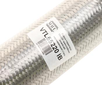 839 р. Гофра глушителя 55x220 трехслойная innerbraid нержавеющая сталь МЗГС МЗГС vtl55220 ib  с доставкой в г. Кемерово. Увеличить фотографию 2