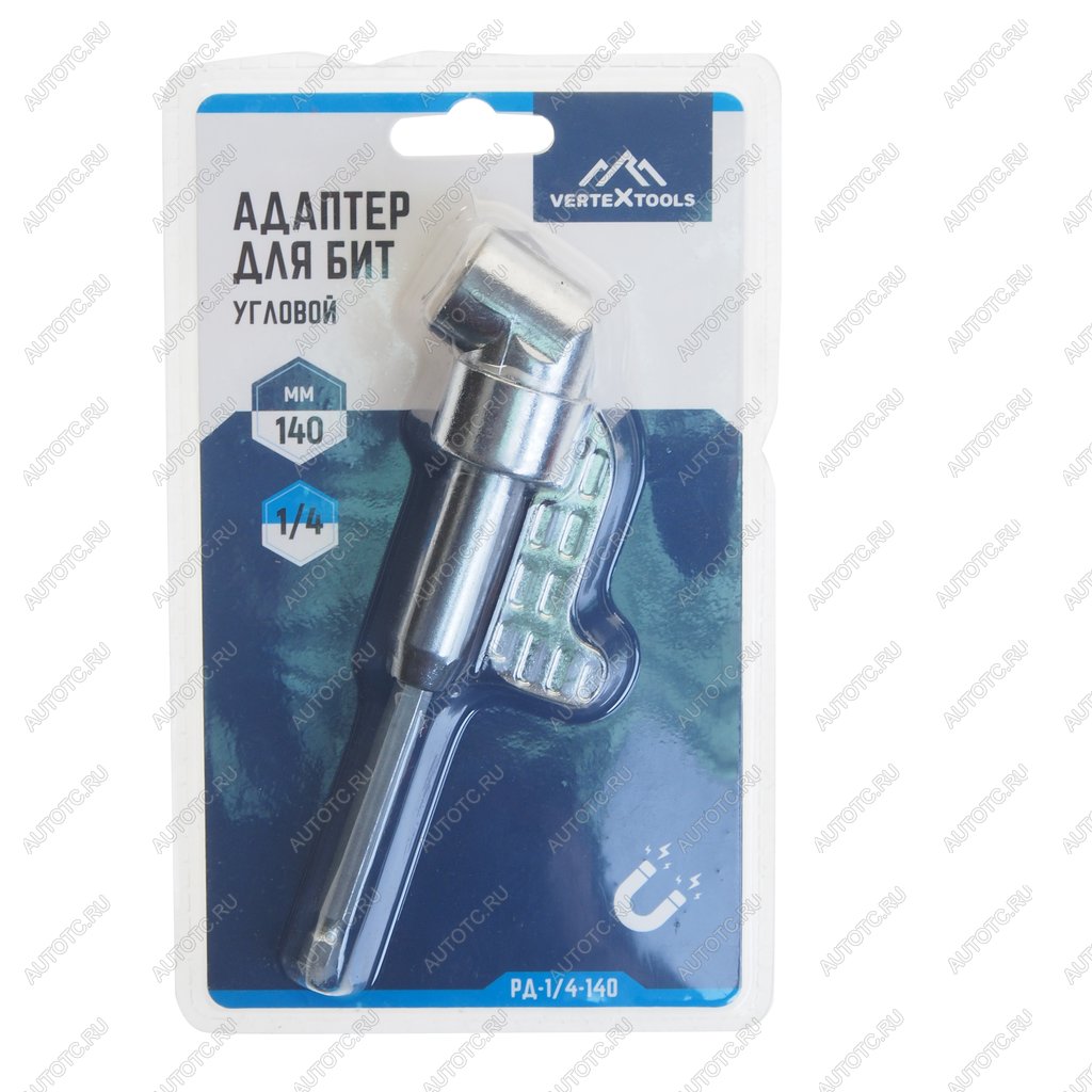529 р. Адаптер-переходник для шуруповерта 14(F) угловой VERTEXTOOLS VERTEXTOOLS рд-14-140  с доставкой в г. Кемерово