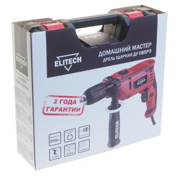3 189 р. Дрель ударная 850Вт ELITECH ELITECH дм ду 085рэ  с доставкой в г. Кемерово. Увеличить фотографию 7