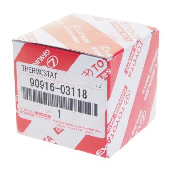 2 059 р. Термостат TOYOTA Land Cruiser (17-) OE TOYOTA 90916-03118  с доставкой в г. Кемерово. Увеличить фотографию 3