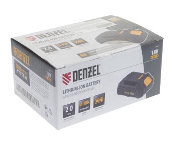 3 899 р. Аккумулятор 18.0V 2.0Ач Li-Ion DENZEL DENZEL 28435  с доставкой в г. Кемерово. Увеличить фотографию 5