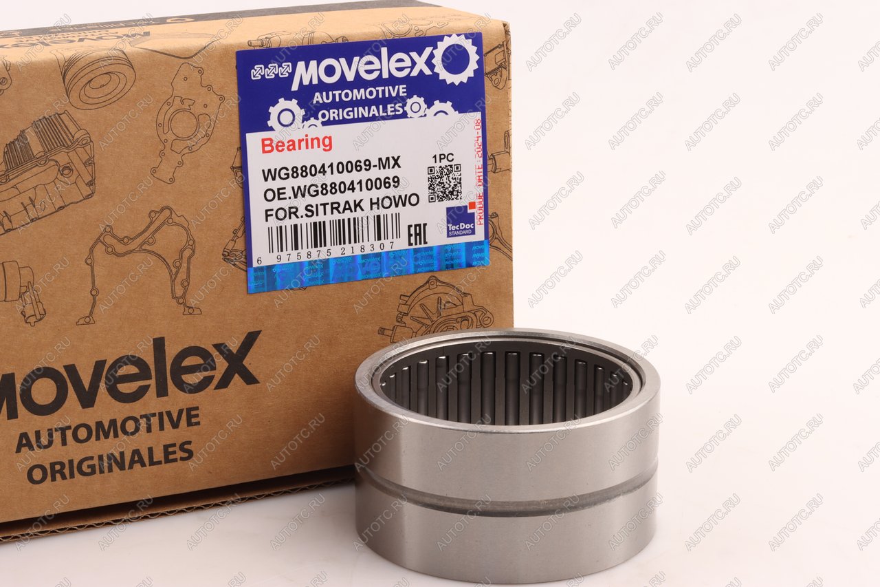 629 р. Подшипник ступицы SITRAK HOWO передней игольчатый MOVELEX MOVELEX wg880410069-mx  с доставкой в г. Кемерово