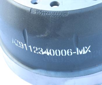10 849 р. Барабан тормозной SITRAK HOWO задний MOVELEX MOVELEX az9112340006-mx  с доставкой в г. Кемерово. Увеличить фотографию 6