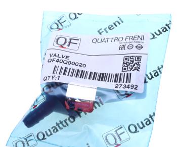 519 р. Клапан VW Passat (97-05) AUDI A4,A6 SKODA Superb (01-08) обратный воздушный QUATTRO FRENI QUATTRO FRENI qf40q00020  с доставкой в г. Кемерово. Увеличить фотографию 4