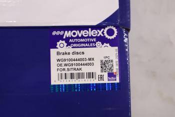 11 749 р. Диск тормозной SITRAK передний MOVELEX MOVELEX wg9100444003-mx  с доставкой в г. Кемерово. Увеличить фотографию 6