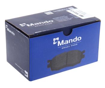 1 669 р. Колодки тормозные BMW X3 (E83),X5 (E53),E46 (2.53.0) задние (4шт.) MANDO MANDO mbf015407  с доставкой в г. Кемерово. Увеличить фотографию 5