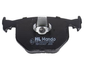 1 669 р. Колодки тормозные BMW X3 (E83),X5 (E53),E46 (2.53.0) задние (4шт.) MANDO MANDO mbf015407  с доставкой в г. Кемерово. Увеличить фотографию 4
