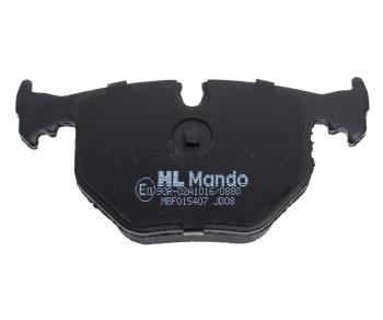 1 669 р. Колодки тормозные BMW X3 (E83),X5 (E53),E46 (2.53.0) задние (4шт.) MANDO MANDO mbf015407  с доставкой в г. Кемерово. Увеличить фотографию 3