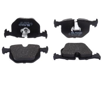 1 669 р. Колодки тормозные BMW X3 (E83),X5 (E53),E46 (2.53.0) задние (4шт.) MANDO MANDO mbf015407  с доставкой в г. Кемерово. Увеличить фотографию 1