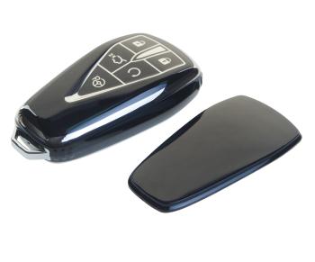 299 р. Чехол для брелока CHANGAN на 5 кнопок UNI-K,CS35PLUS,CS55,CS75FL,G Series черный TORINO TORINO tpu-changan-003  с доставкой в г. Кемерово. Увеличить фотографию 1