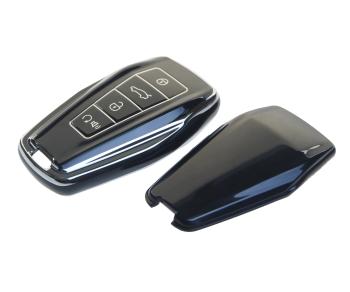 299 р. Чехол для брелока GEELY Atlas,Xingyue L,Emgrand S,Preface,Coolray,Geometry,Monjaro черный TORINO TORINO tpu-geely-59  с доставкой в г. Кемерово. Увеличить фотографию 1