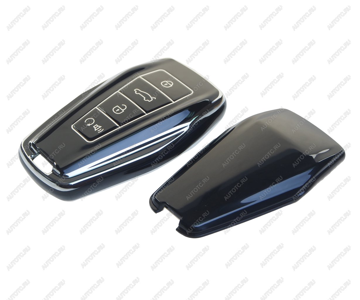 299 р. Чехол для брелока GEELY Atlas,Xingyue L,Emgrand S,Preface,Coolray,Geometry,Monjaro черный TORINO TORINO tpu-geely-59  с доставкой в г. Кемерово
