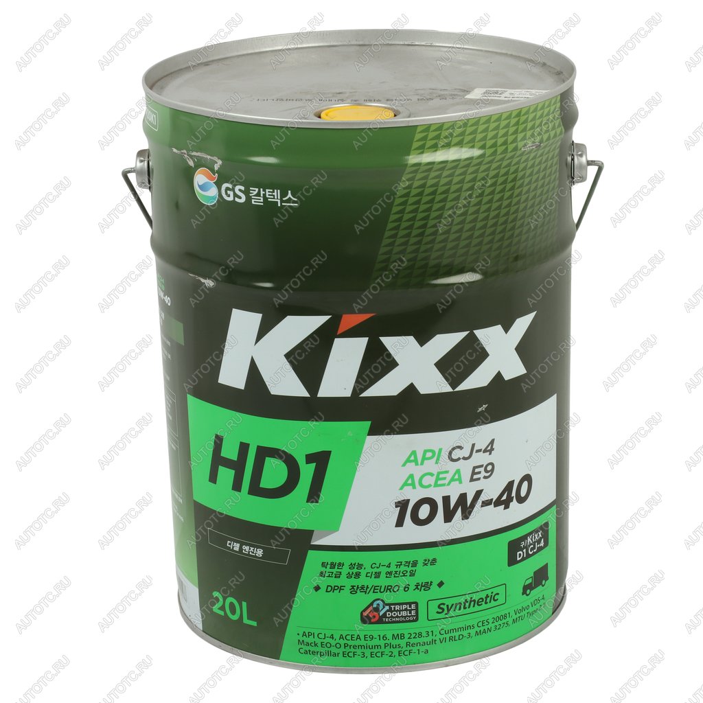 12 599 р. Масло дизельное HD1 API CJ-4E9 10W40 синт.20л KIXX KIXX l2059p20k1  с доставкой в г. Кемерово