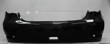 Бампер задний DAR (окрашенный) Nissan Almera  G15 - Bluebird Sylphy  седан (Черный (PREMIUM BLACK Z11))