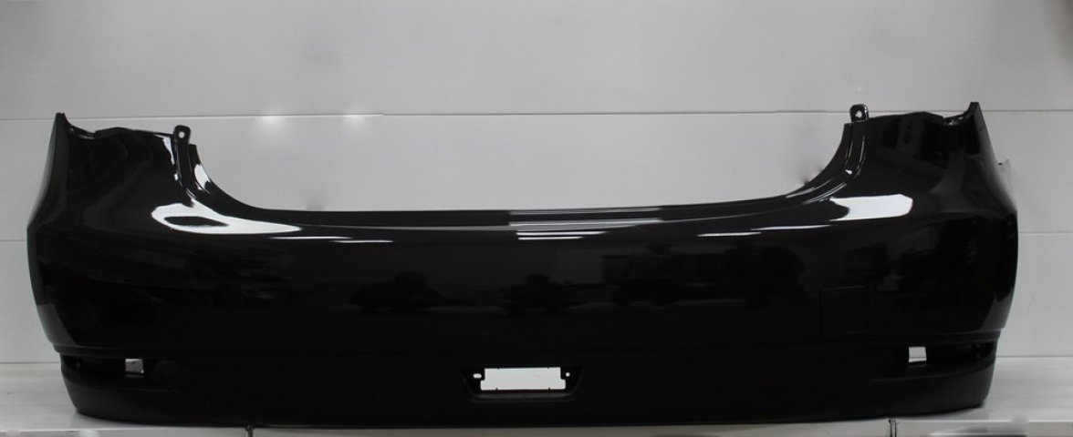 8 599 р. Бампер задний DAR (окрашенный)  Nissan Almera  G15 - Bluebird Sylphy  седан (Черный (PREMIUM BLACK Z11))  с доставкой в г. Кемерово