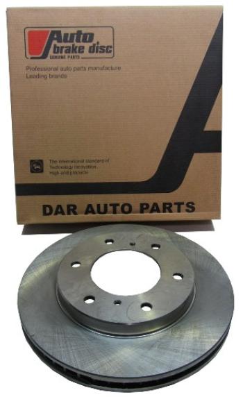 Тормозной диск для MITSUBISHI PAJERO III  SPORT V6#  7#, K9# 99-, PAJERO IV V8#  9# 06-, FR DAR td200026