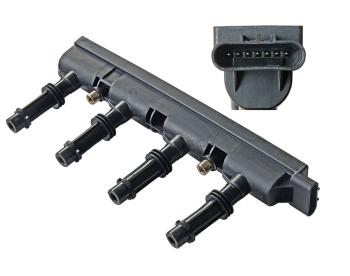 Катушка зажигания для CHEVROLET AVEO 11-, CRUZE 09-, OPEL ASTRA J 10-, INSIGNIA 08- 1.2  1.4 DAR kz280136