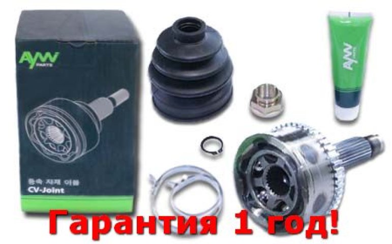 2 099 р. Шрус Внешний MAZDA 626 2.0-2.5 >96MX-6 2.5 92> AYWIPARTS aw1511165a  с доставкой в г. Кемерово