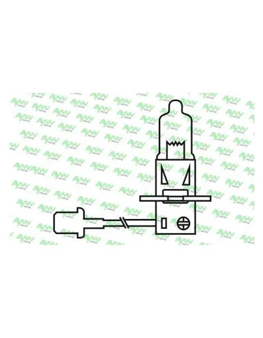 67 р. Лампа галогеновая H3 12V 55W PK22S AYWIPARTS aw1910004  с доставкой в г. Кемерово
