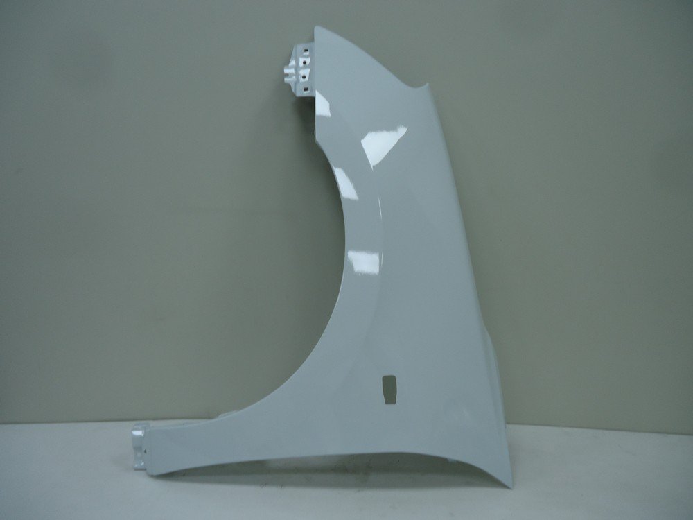 11 249 р. Крыло переднее левое DAR (окрашенное)  Nissan Almera  G15 (2012-2019) седан ( Blanc Glacier 369)  с доставкой в г. Кемерово