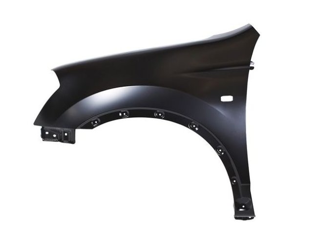 6 299 р. Крыло переднее левое DAR  Nissan Qashqai  1 (2007-2010) дорестайлинг (неокрашенное)  с доставкой в г. Кемерово