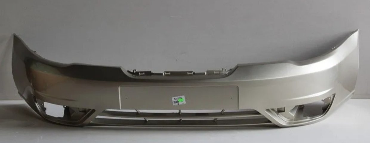 6 699 р. Бампер передний DAR (окрашенный)  Daewoo Nexia  рестайлинг (2008-2015) (Cashmere Beige 92L (Бежевый))  с доставкой в г. Кемерово