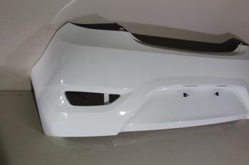 10 299 р. Бампер задний DAR (окрашенный)  Hyundai Solaris  RBr (2010-2014) хэтчбэк дорестайлинг (Cristal White PGU (Белый))  с доставкой в г. Кемерово. Увеличить фотографию 3