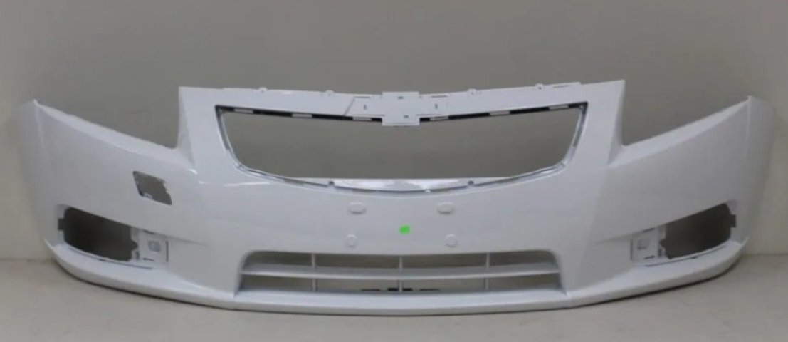 6 849 р. Бампер передний DAR (окрашенный)  Chevrolet Cruze  J300 (2009-2012) седан дорестайлинг (Summit White GAZ (Белый))  с доставкой в г. Кемерово