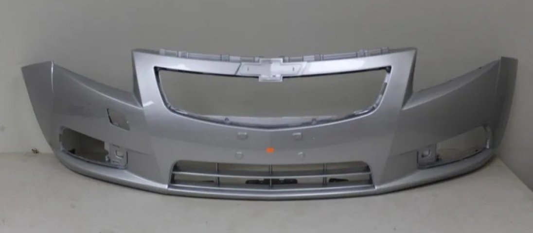 7 299 р. Бампер передний DAR (окрашенный)  Chevrolet Cruze  J300 (2009-2012) седан дорестайлинг (Switchblade Silver GAN (Серебристый))  с доставкой в г. Кемерово