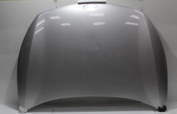 Капот DAR (окрашенный) KIA Rio ( 4 FB,  X-line,  4 YB,  X) (2016-2025), Solaris KRS (2024-2025), Solaris KRX (2024-2025) (Серебристый металлик (Sleek silver RHM))