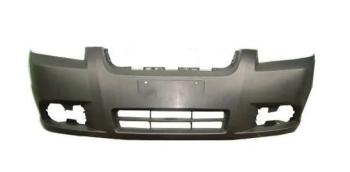 Бампер передний DAR Chevrolet Aveo  T250 (2006-2011) седан рестайлинг (неокрашенный)