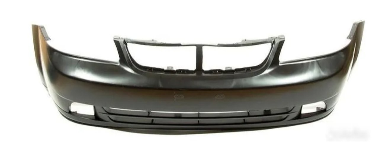 4 849 р. Бампер передний (под ПТФ) DAR  Chevrolet Lacetti  седан (2002-2013) (неокрашенный)  с доставкой в г. Кемерово