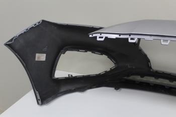 5 799 р. Бампер передний ТехноПласт (окрашенный)  Hyundai Solaris  HCR (2017-2020) седан дорестайлинг (Sleek Silver RHM (Cеребристый))  с доставкой в г. Кемерово. Увеличить фотографию 5