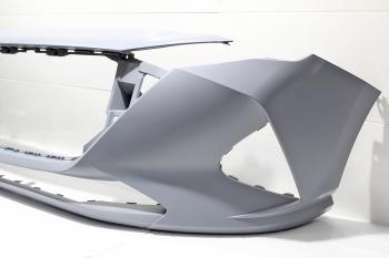 8 499 р. Бампер передний ТехноПласт  Hyundai Solaris  HCR (2020-2022) седан рестайлинг (неокрашенный)  с доставкой в г. Кемерово. Увеличить фотографию 4