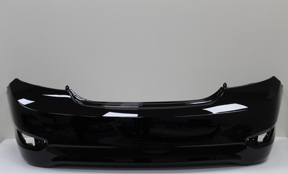6 749 р. Бампер задний ТехноПласт (окрашенный)  Hyundai Solaris  RBr (2010-2014) седан дорестайлинг (Phantom Black MZH (Черный ))  с доставкой в г. Кемерово