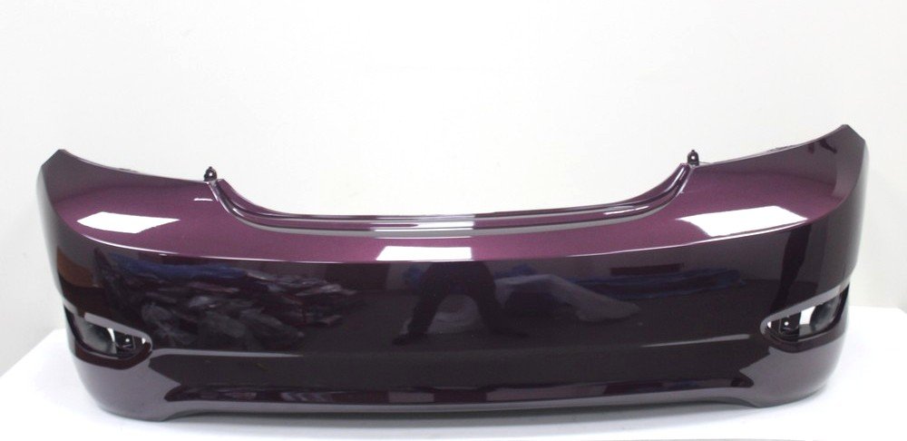 6 649 р. Бампер задний ТехноПласт (окрашенный)  Hyundai Solaris  RBr (2010-2014) седан дорестайлинг (Purple Fantasia PXA (Фиолетовый перламутр))  с доставкой в г. Кемерово