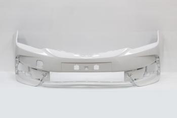 Бампер передний DAR (окрашенный) Toyota Corolla  E180 (2013-2016) дорестайлинг (Белый (Super White 040))