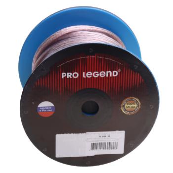 3 499 р. Кабель акустический 9Ga (2х6мм) 20м PRO LEGEND PRO LEGEND pl3118_20 бухта  с доставкой в г. Кемерово. Увеличить фотографию 1