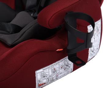 10 649 р. Автокресло детское 9-36кг (I-II-III) 1-12лет вишня люкс Isofix Стар SIGER SIGER kres4028  с доставкой в г. Кемерово. Увеличить фотографию 8